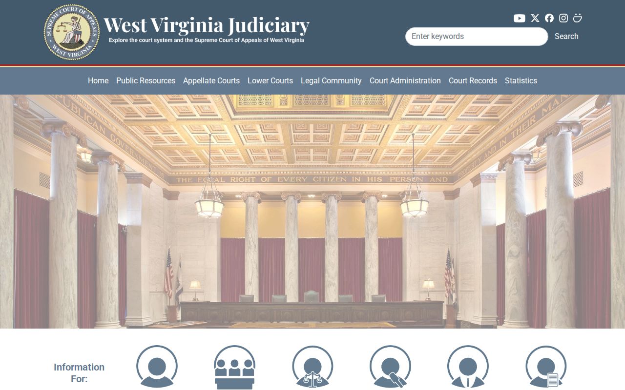 Pocahontas County release court record starting point